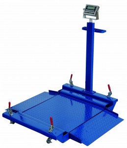 Moveable floor scales